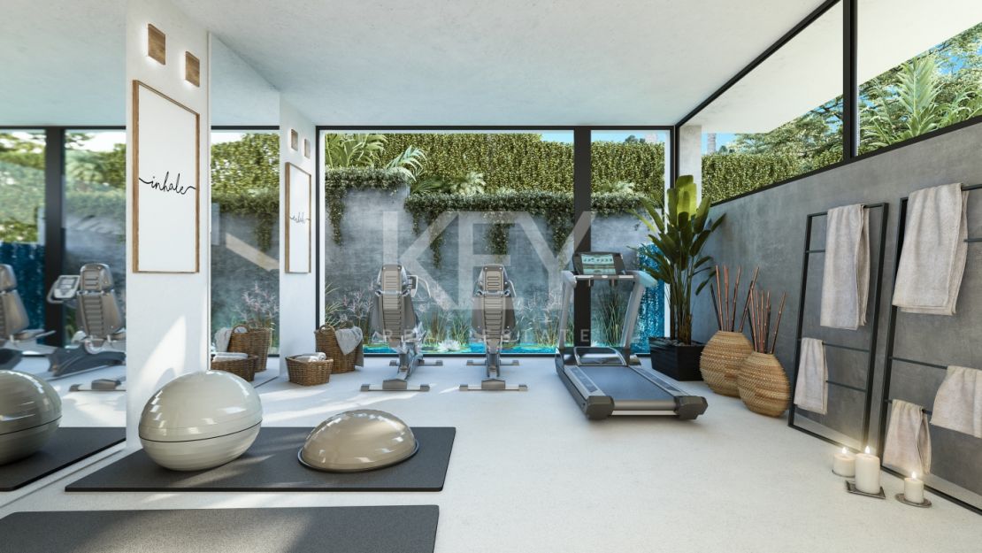 Villa moderna en primera línea de golf en El Campanario, Estepona