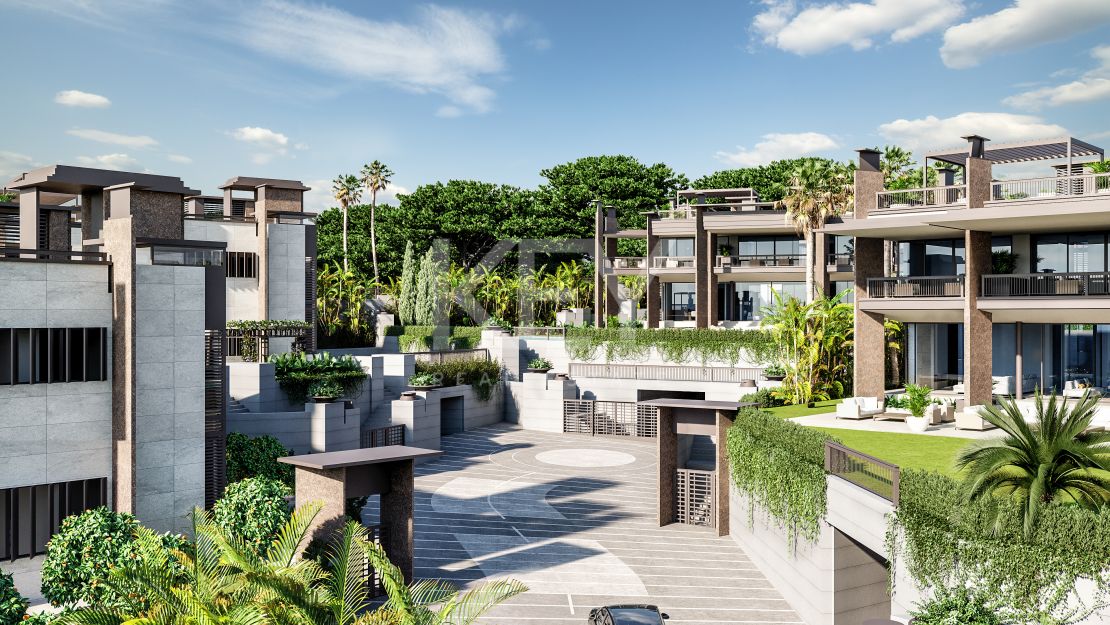 Villa moderna con privilegiadas vistas al mar y ubicación en Puerto Banús, Marbella