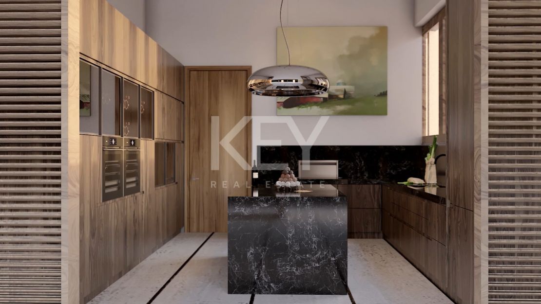 Villa moderna con privilegiadas vistas al mar y ubicación en Puerto Banús, Marbella