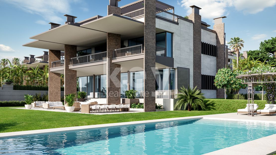 Modern villa with privileged location and sea views in Puerto Banús, Marbella