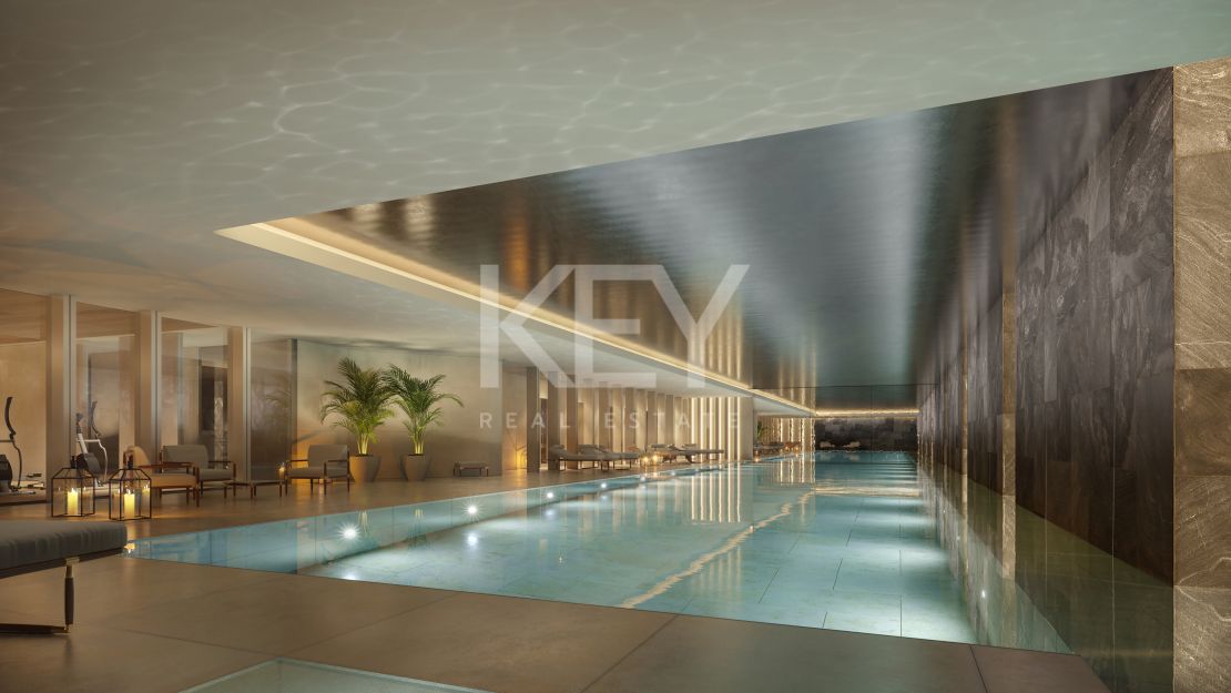 Потрясающая вилла Sky Villa с мебелью от FENDI CASA в привилегированном месте, Золотая Миля