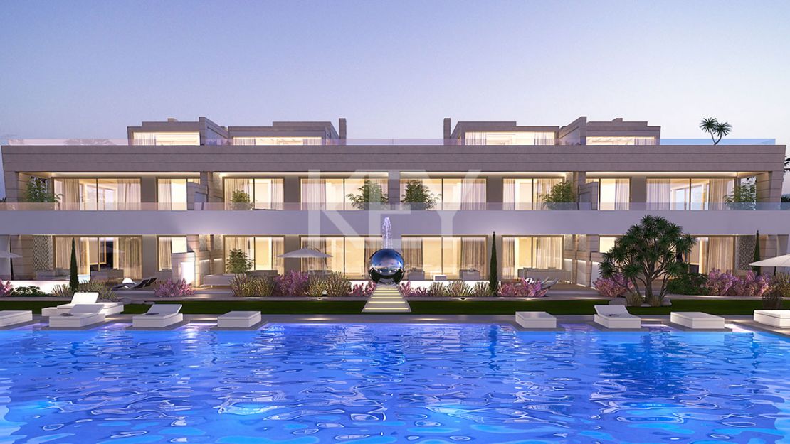 Потрясающая вилла Sky Villa с мебелью от FENDI CASA в привилегированном месте, Золотая Миля