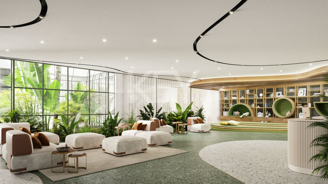 Потрясающая вилла Sky Villa с мебелью от FENDI CASA в привилегированном месте, Золотая Миля