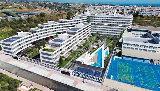 Apartamentos en venta con una distancia a pie de playa en Estepona