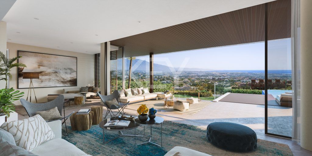 New luxury modern villa in La Alqueria, Benahavis