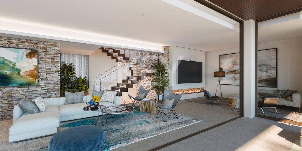 New luxury modern villa in La Alqueria, Benahavis