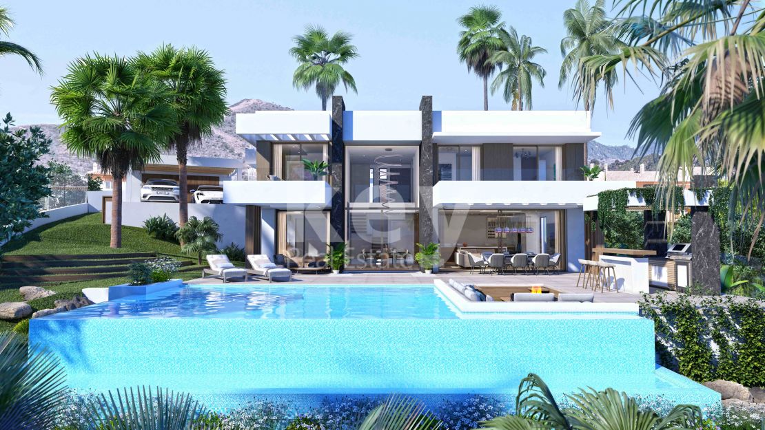 Sea views luxury villa in La Resina Golf, Estepona