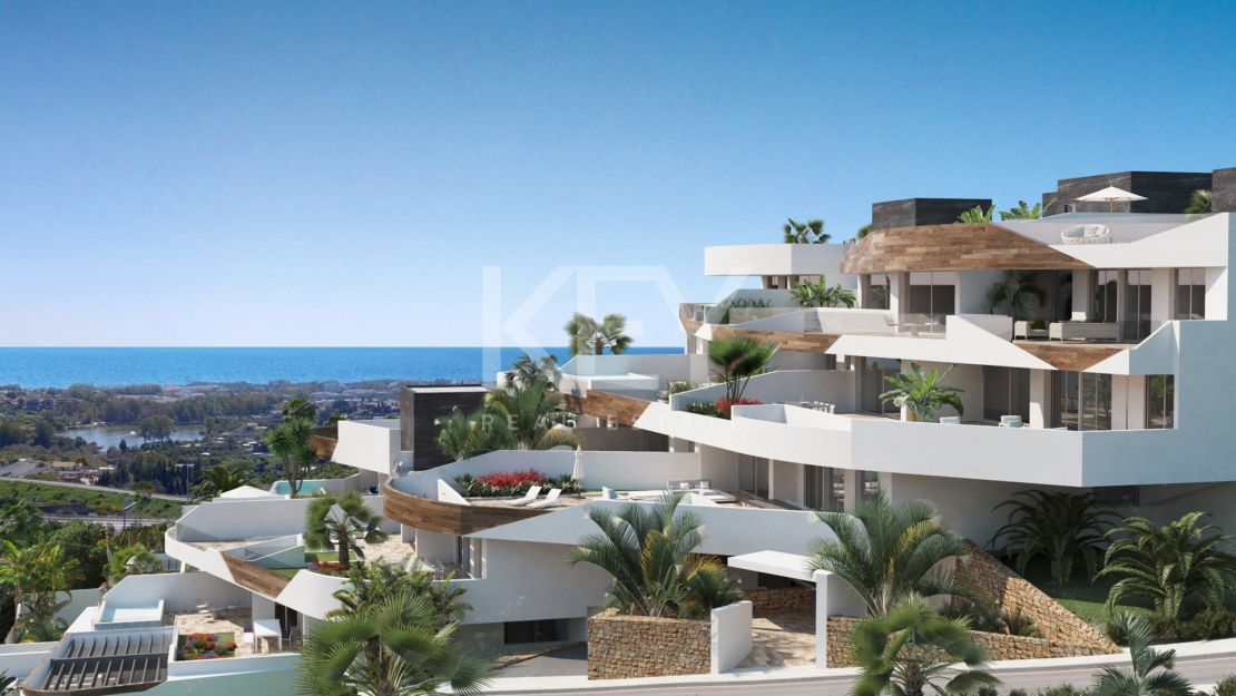 Невероятные апартаменты с видом на море в Бенахависе