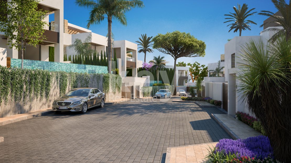 Villas únicas en urbanización cerrada, Milla de Oro, Marbella