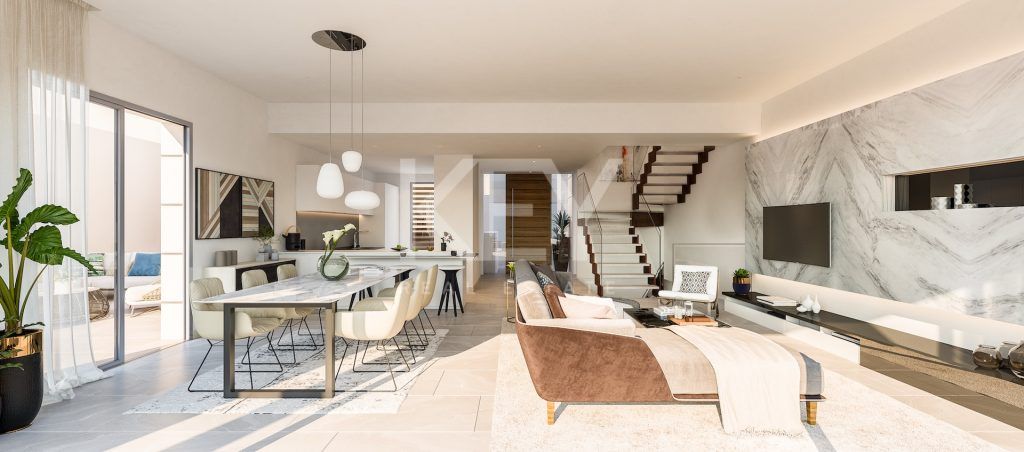 Современный дом с видом на море в Гуадальмина Альта, Сан-Педро