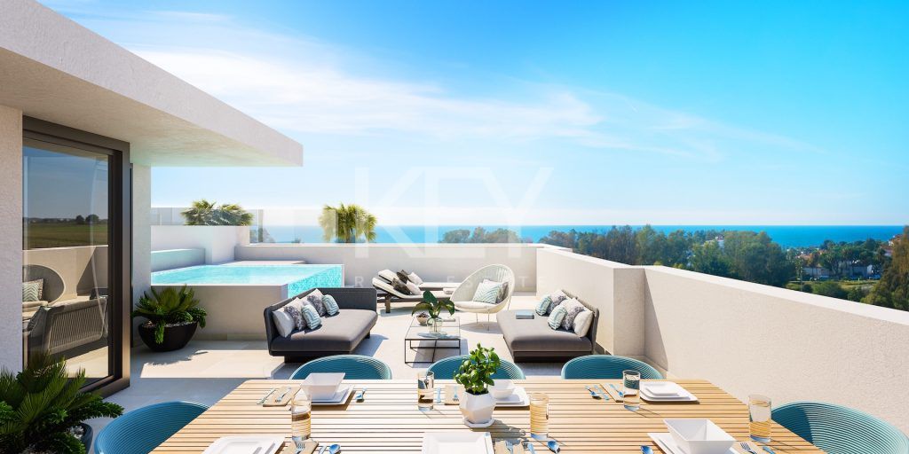 Современный дом с видом на море в Гуадальмина Альта, Сан-Педро