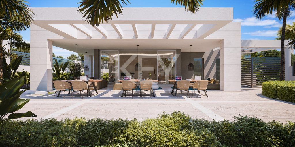 Современный дом с видом на море в Гуадальмина Альта, Сан-Педро