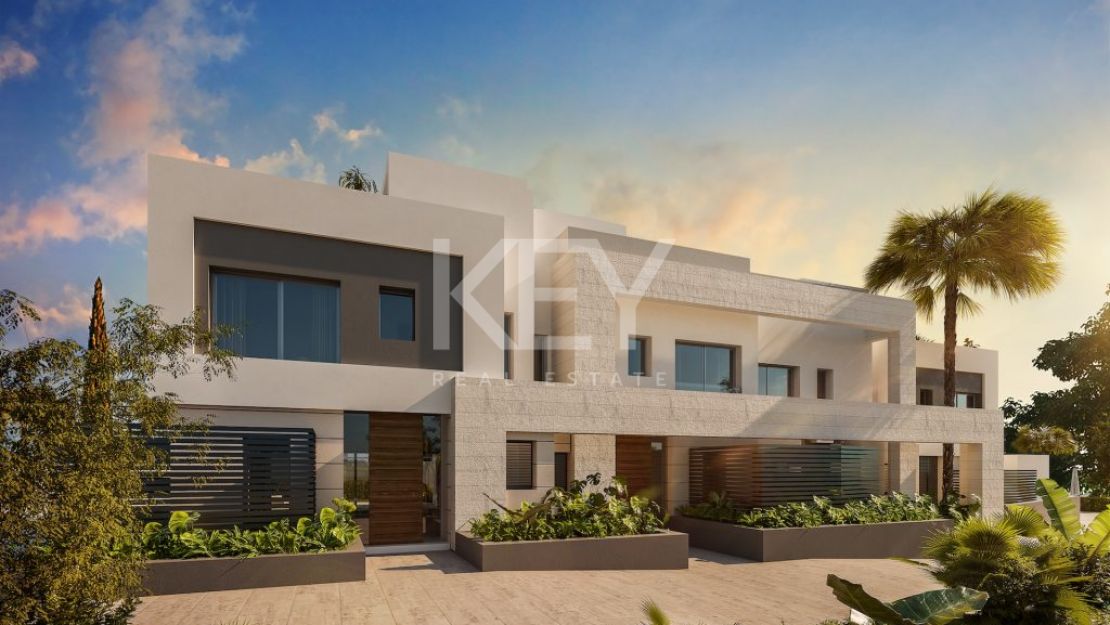 Современный дом с видом на море в Гуадальмина Альта, Сан-Педро