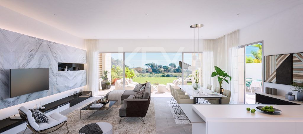 Современный дом с видом на море в Гуадальмина Альта, Сан-Педро