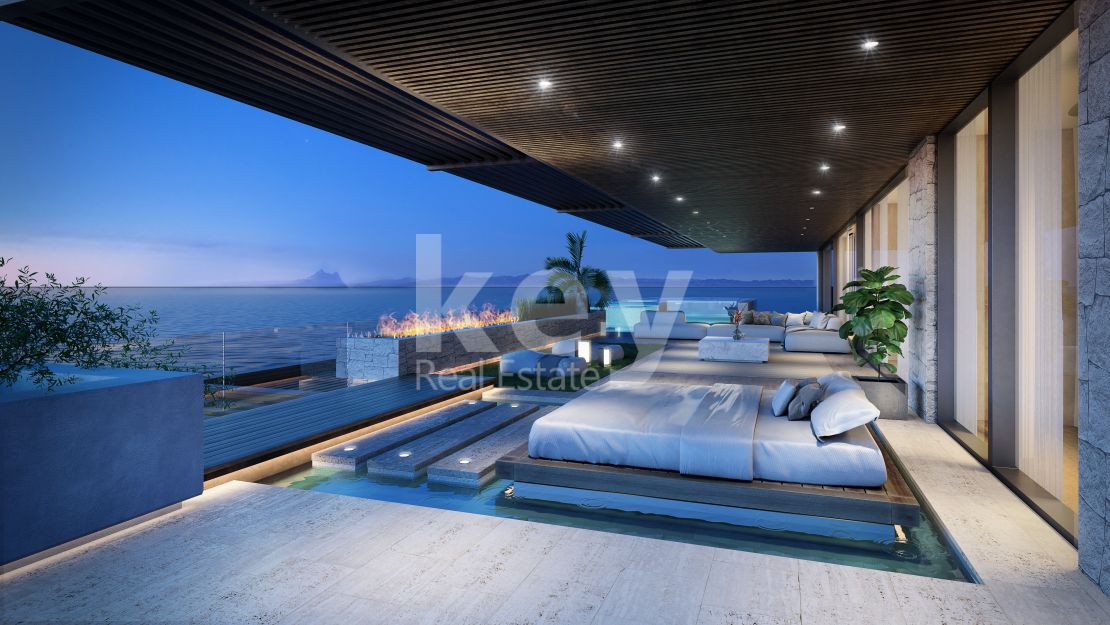Beachfront luxury apartments for sale in Estepona 