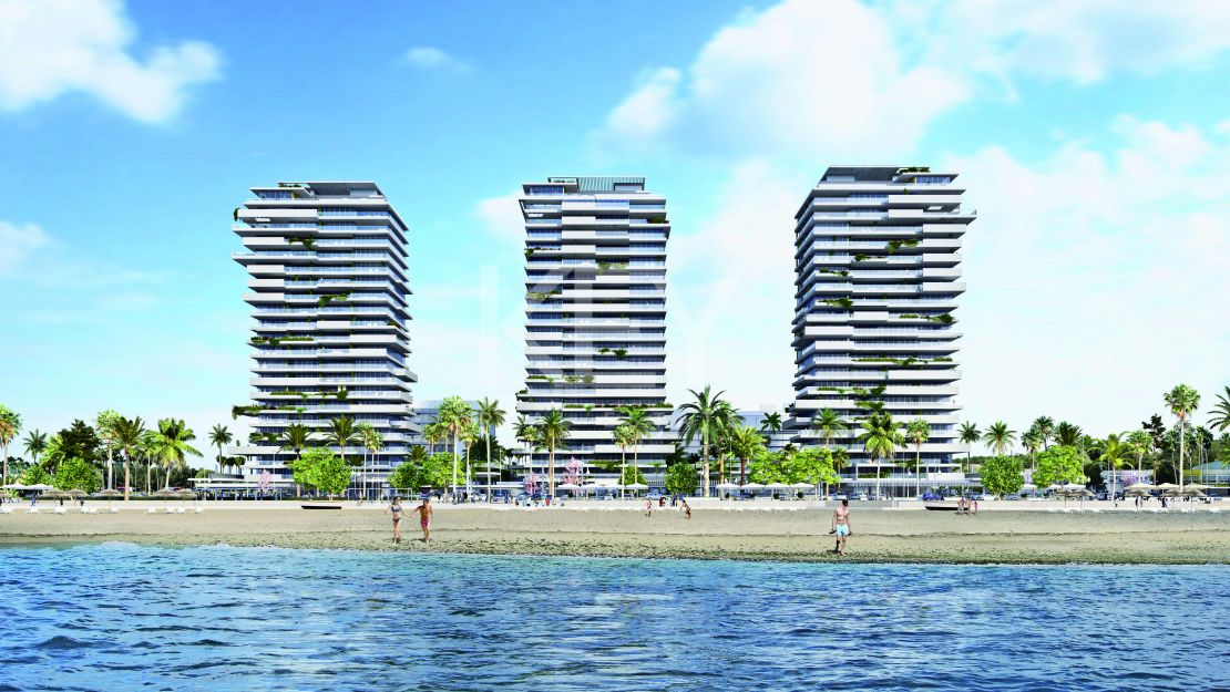 Increíbles apartamentos nuevos frente al mar en Málaga