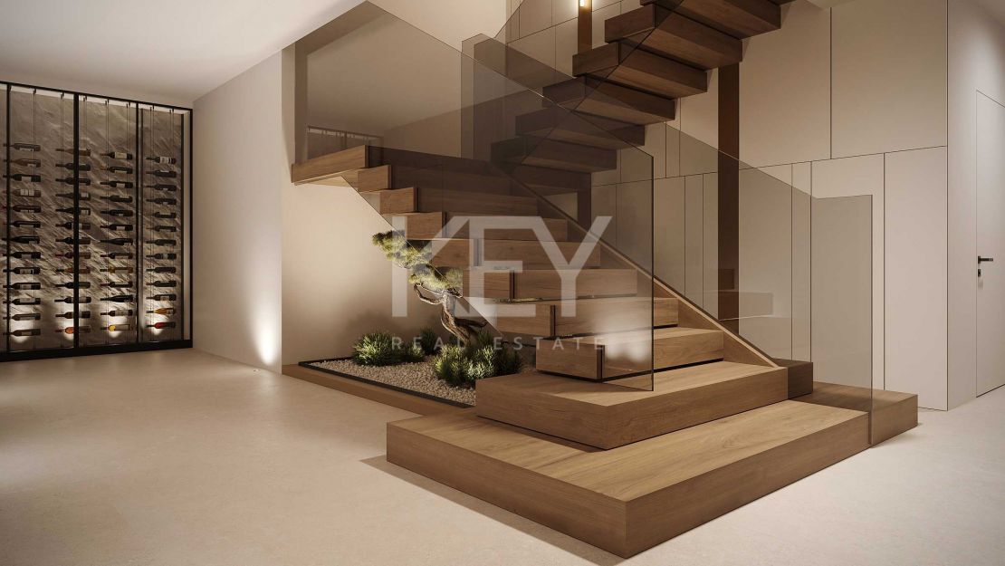 Панорамный пентхаус с частным бассейном в элитном закрытом комплексе в Ла Кинта, Бенахавис