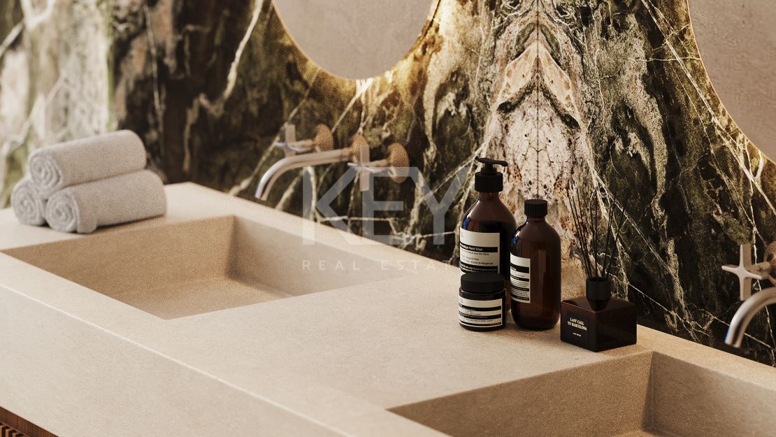 Панорамный пентхаус с частным бассейном в элитном закрытом комплексе в Ла Кинта, Бенахавис