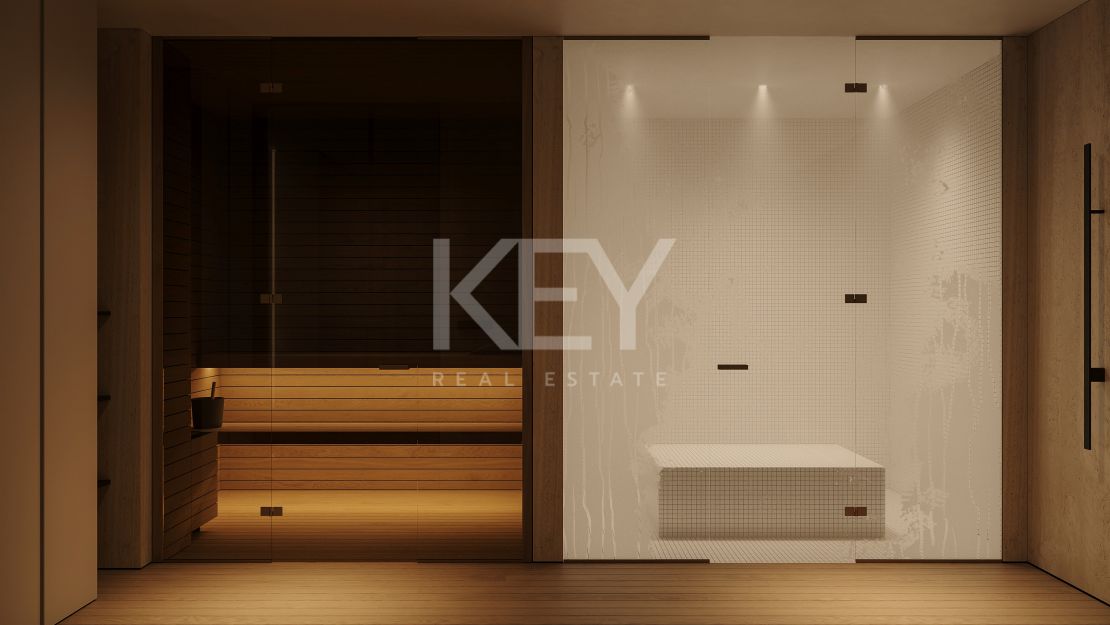 Панорамный пентхаус с частным бассейном в элитном закрытом комплексе в Ла Кинта, Бенахавис