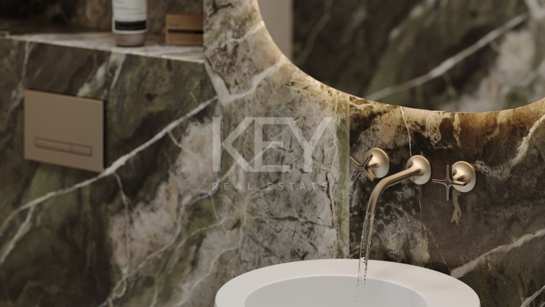 Панорамный пентхаус с частным бассейном в элитном закрытом комплексе в Ла Кинта, Бенахавис