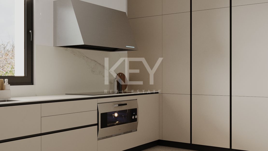 Панорамный пентхаус с частным бассейном в элитном закрытом комплексе в Ла Кинта, Бенахавис