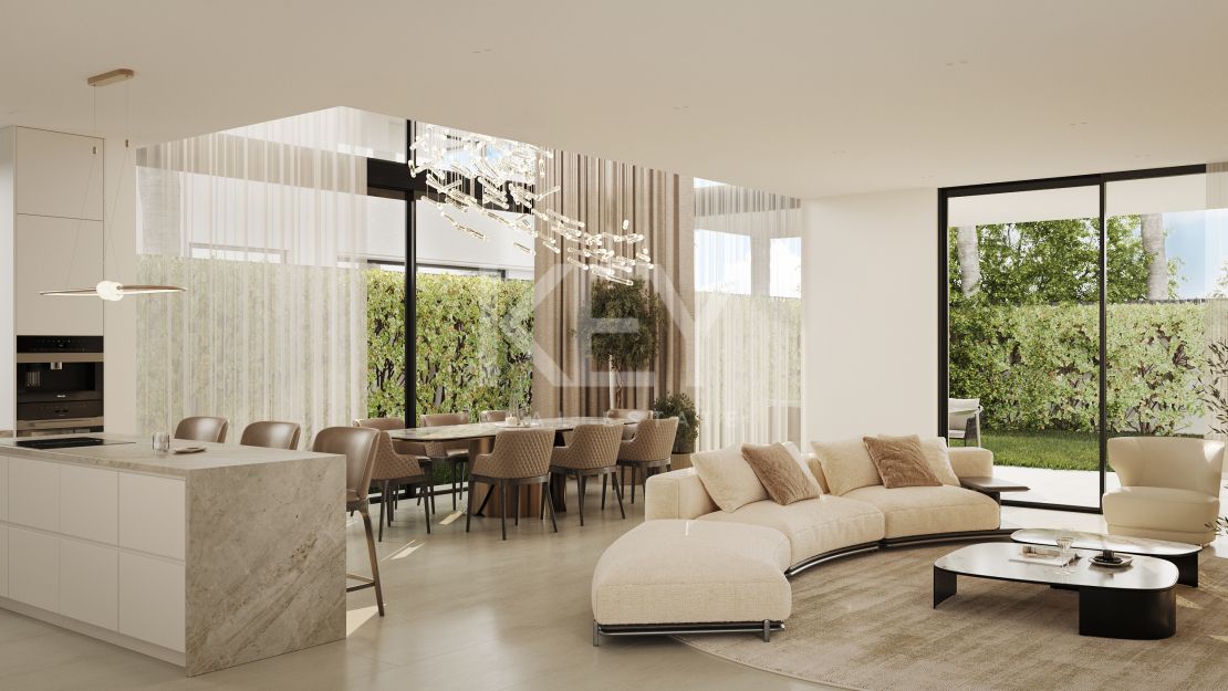 Moderna villa de lujo cerca de la playa en Marbella Este