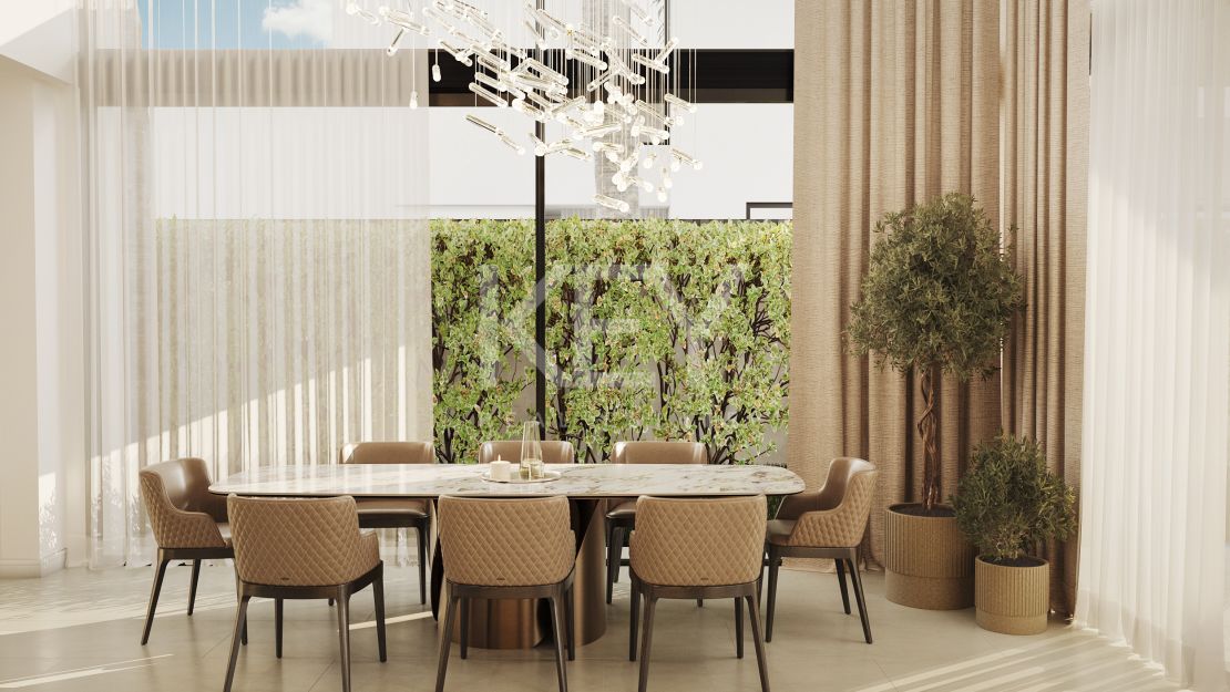 Moderna villa de lujo cerca de la playa en Marbella Este