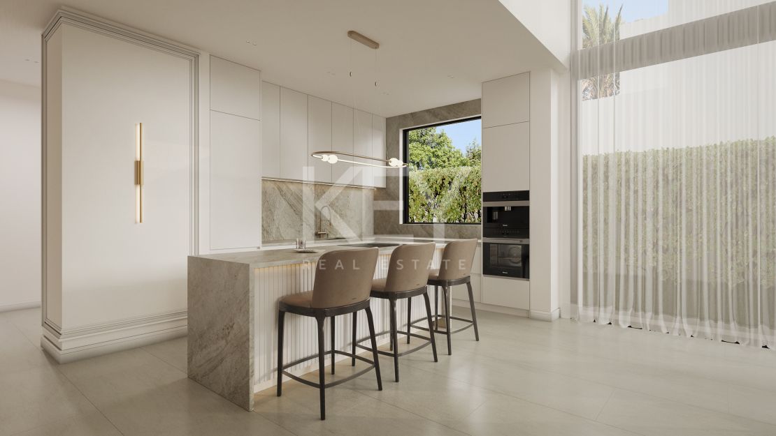 Moderna villa de lujo cerca de la playa en Marbella Este