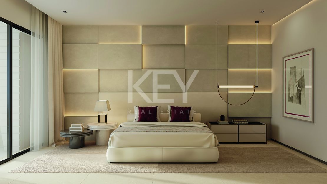 Lujosa villa pareada situada en primera línea de playa en Las Chapas, Marbella