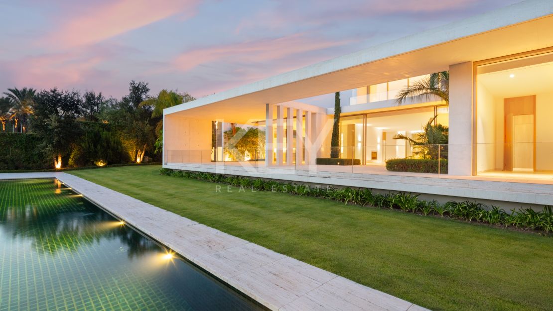 Modern and stylish new development villa for sale in Casares