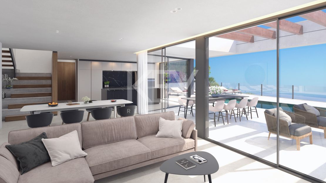 Роскошная и современная вилла на продажу в закрытом поселке Pinares Hills, Малага