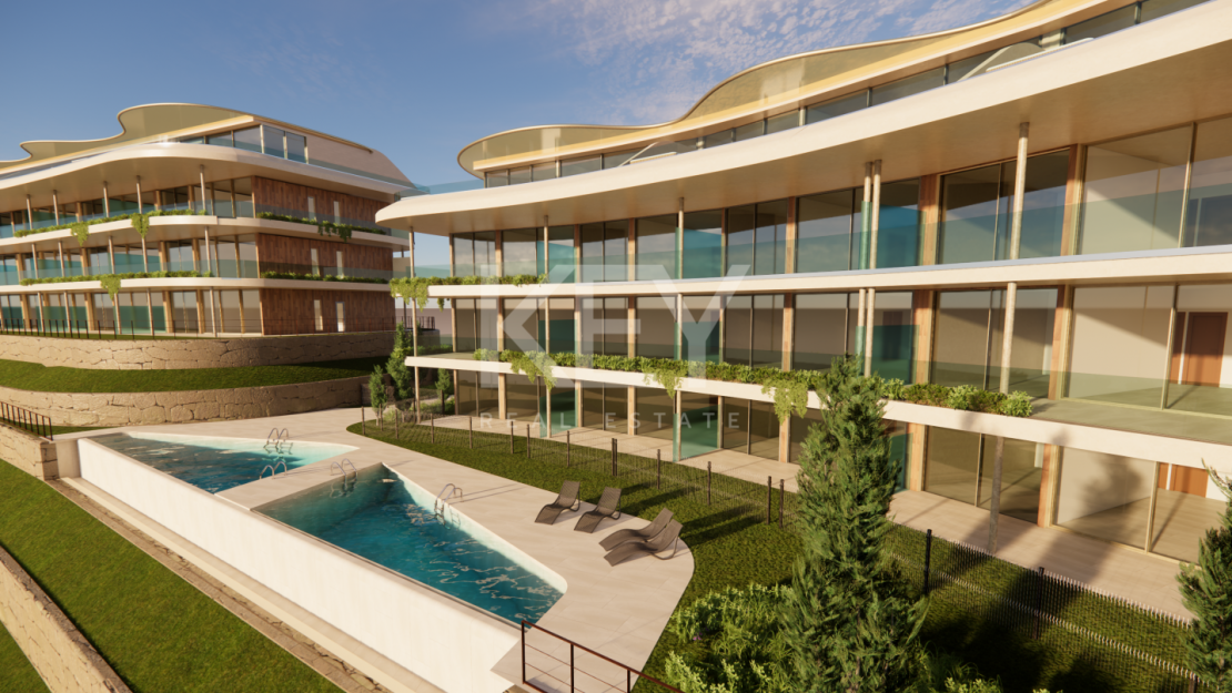 Stunning residencial complex with beautiful views and modern elegance design
