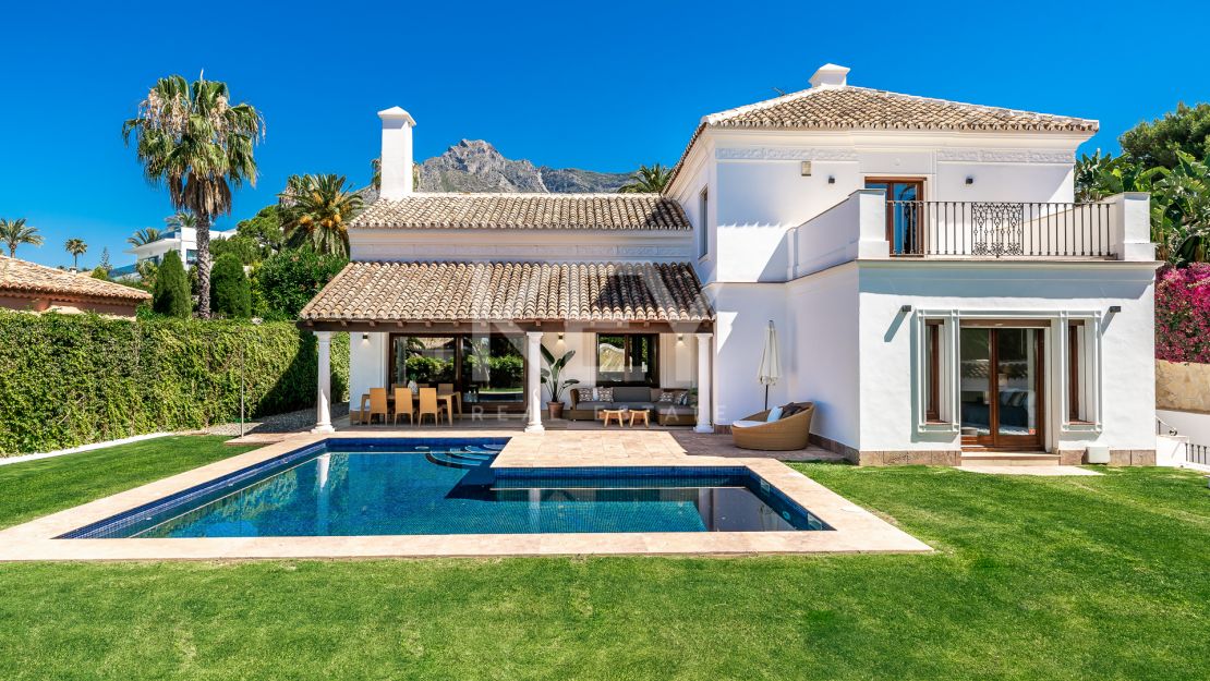 Villa Katrin: Luxury Villa Retreat for Short-Term Rental in Nagueles, Marbella Golden Mile