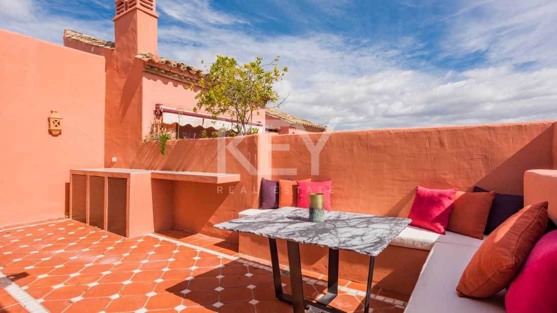 Penthouse The Views: пляжный пентхаус на второй линии пляжа в восточной части Марбельи