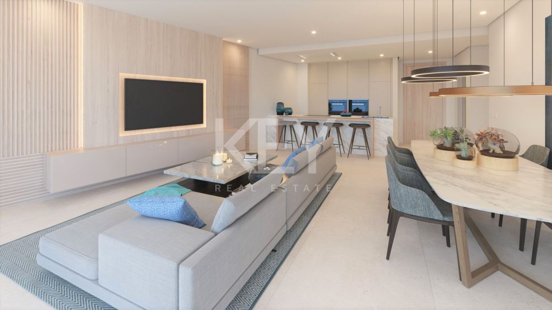 Роскошная эко квартира на первом этаже в Бенахависе