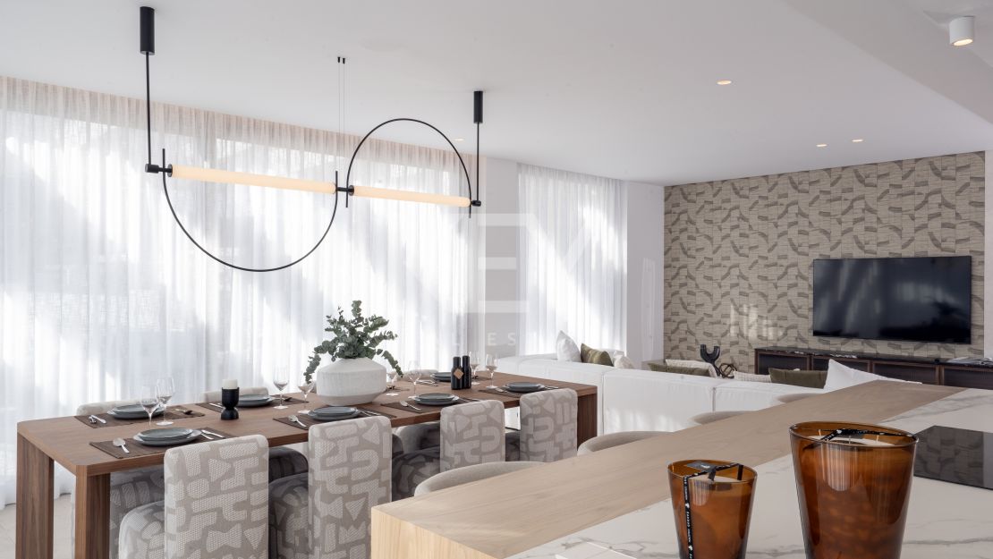 Ультрасовременный пентхаус на продажу в Бенахависе.