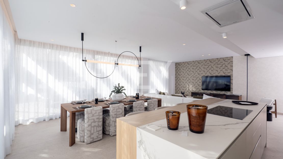 Ультрасовременный пентхаус на продажу в Бенахависе.