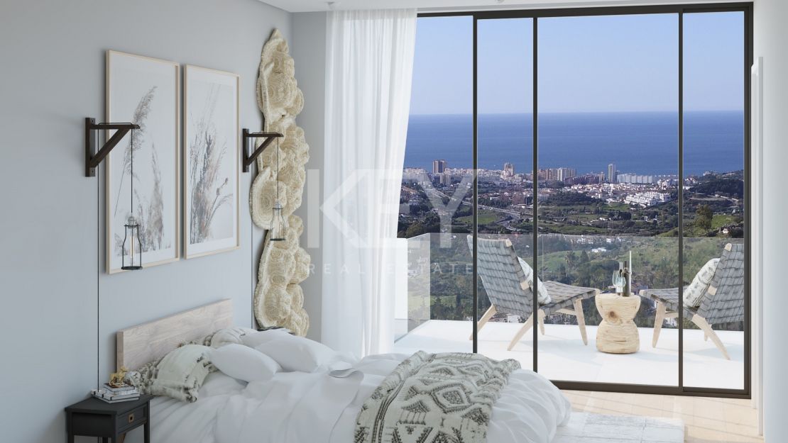 Unique development of 7 Villas with dazzling views, in Cala Mijas