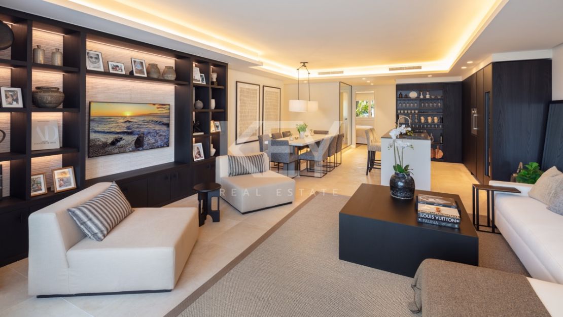 Elegant apartment in the Japanese Gardens of Puente Romano, Marbella Golden Mile