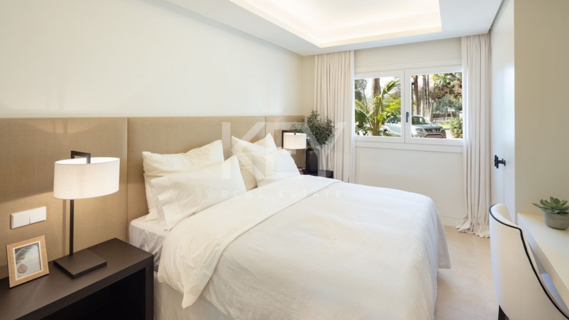 Elegant apartment in the Japanese Gardens of Puente Romano, Marbella Golden Mile