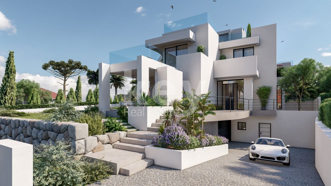 Brand new beachside villa in Marbesa, Marbella East