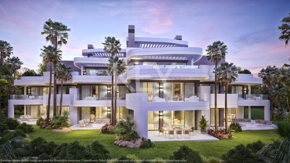 Apartamentos dúplex con diseño moderno y las mejores vistas panorámicas en Marbella