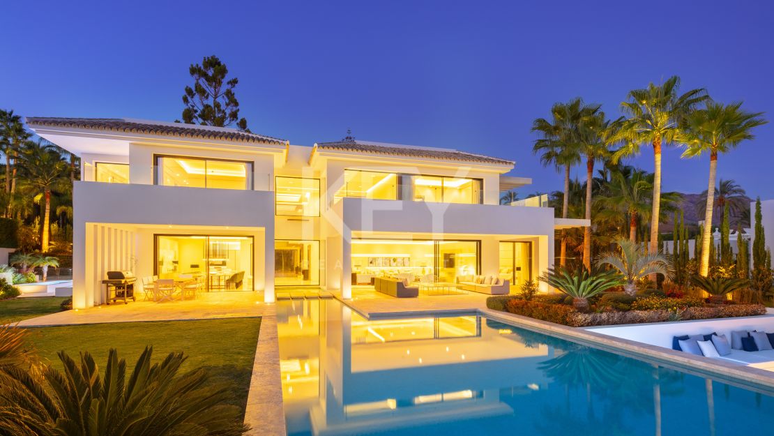 Impresionante villa moderna en La Cerquilla, Nueva Andalucía, Marbella