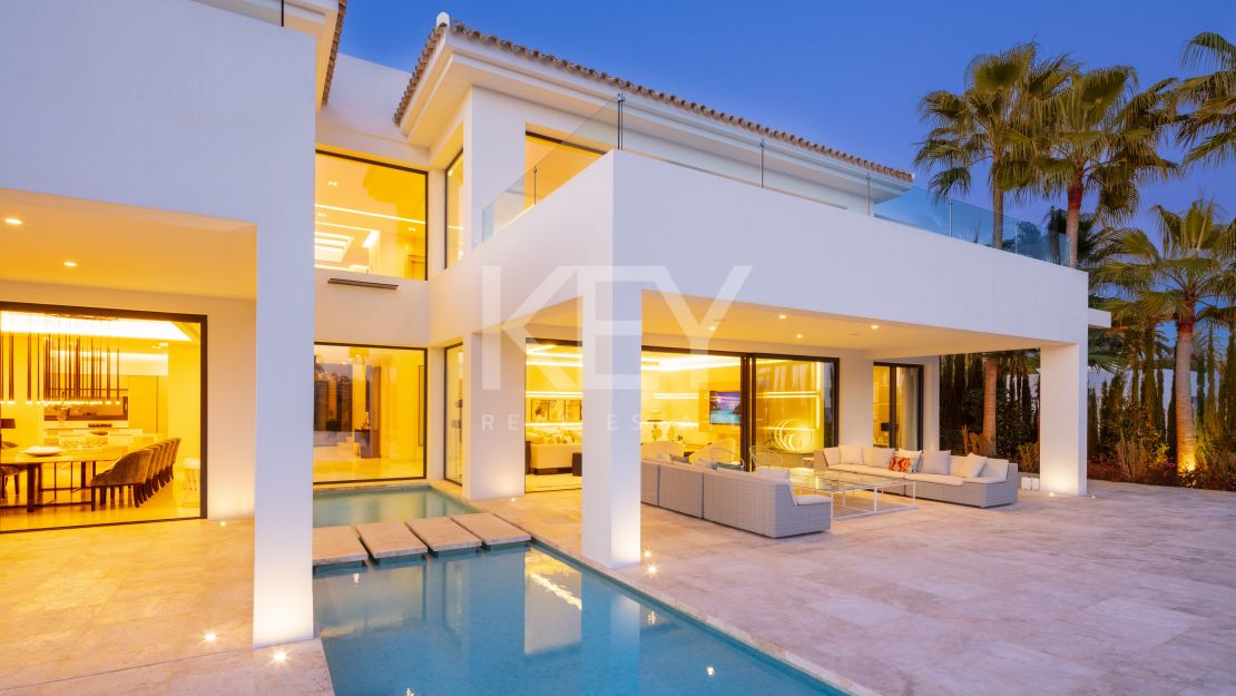 Impresionante villa moderna en La Cerquilla, Nueva Andalucía, Marbella