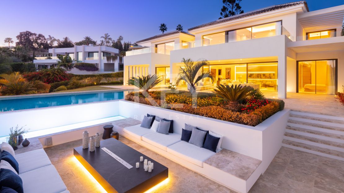 Impresionante villa moderna en La Cerquilla, Nueva Andalucía, Marbella