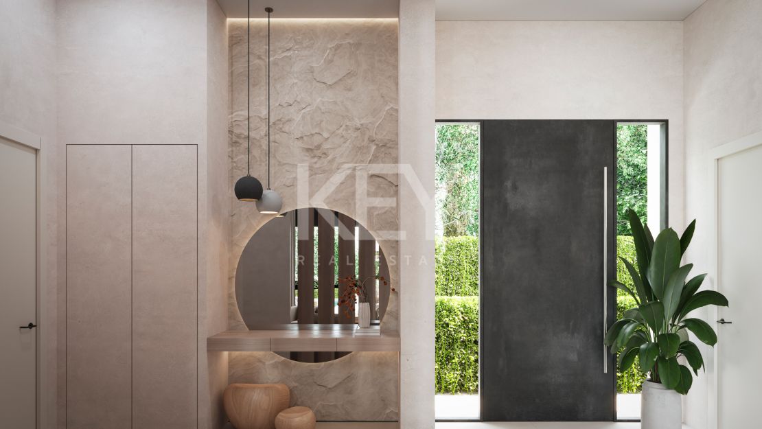 Contemporary single-level villa combines luxury and nature in Nueva Andalucia, Marbella