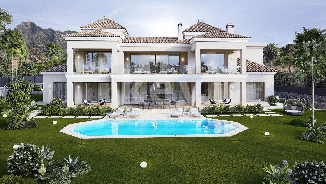 Modern Andalusian style Villa in Sierra Blanca, Golden Mile