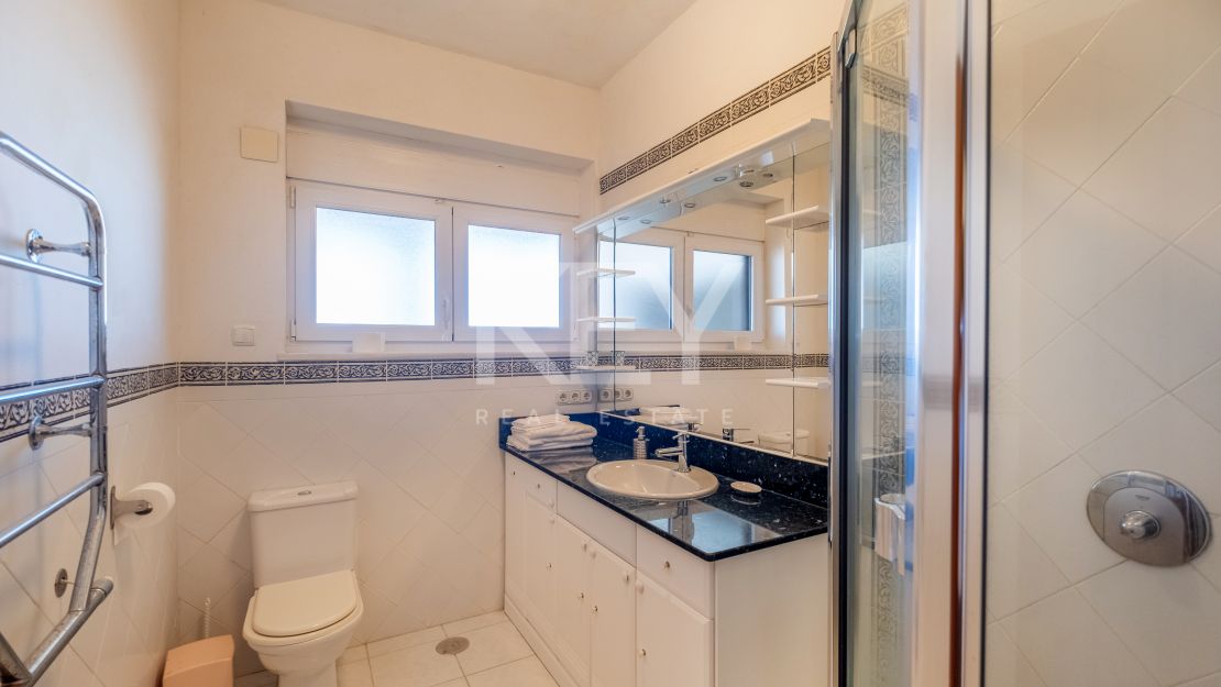 Frontline beach villa with big opportunity in La Reserva de los Monteros, Marbella East