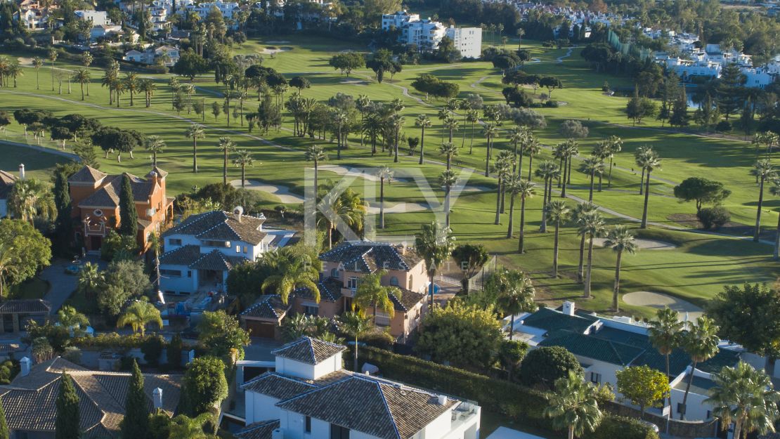 Stunning contemporary villa with sea and golf views, Nueva Andalucia