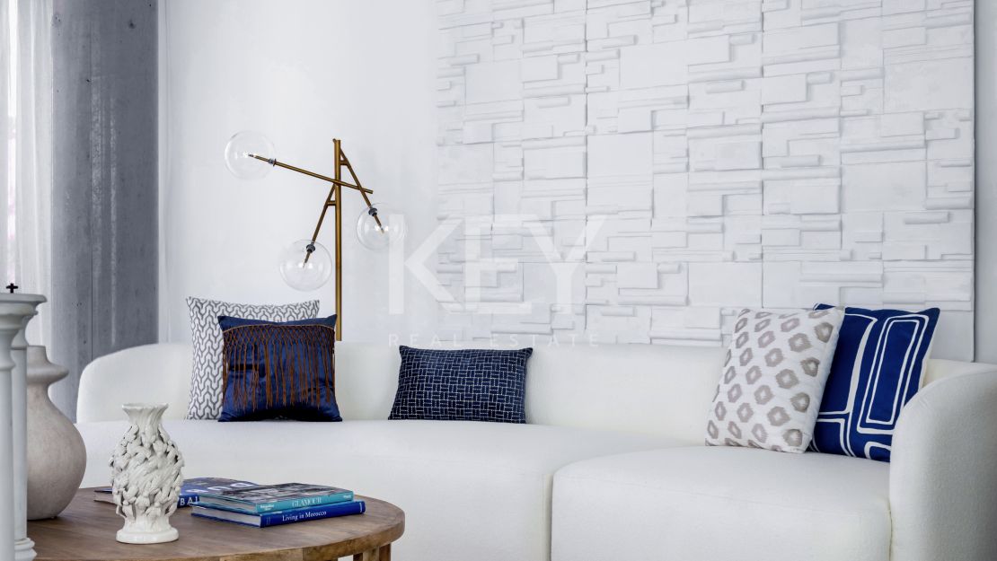 Extraordinario ático dúplex en primera línea de playa en venta en Estepona